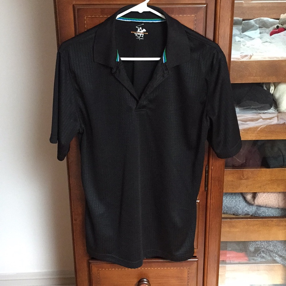 Black Golf Shirt